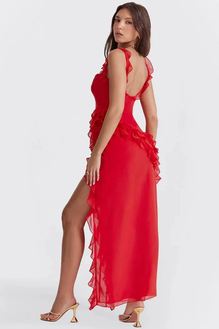 Vestido Longo Split - Lindele Exclusive
