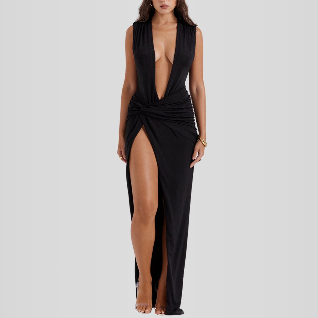 Vestido Yara Preto - Lindele Exclusive