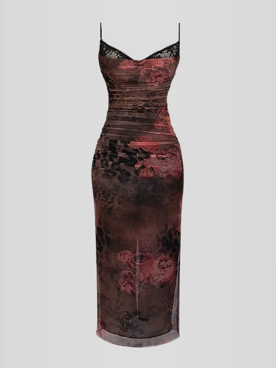 Vestido Longo Slim - Lindele Exclusive