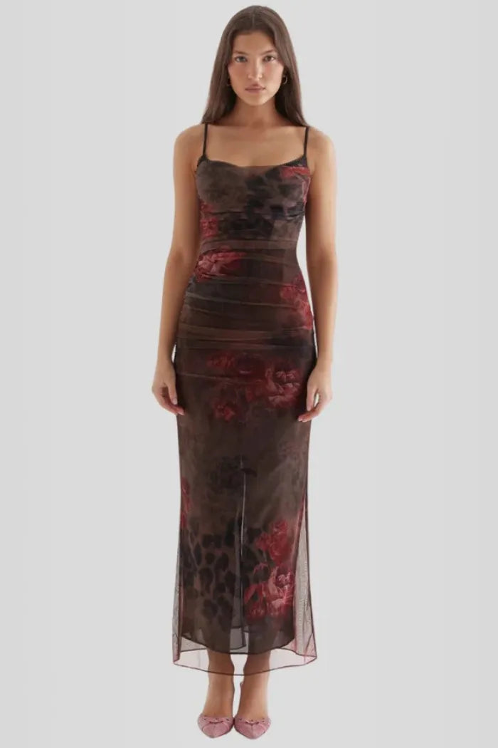 Vestido Longo Slim - Lindele Exclusive