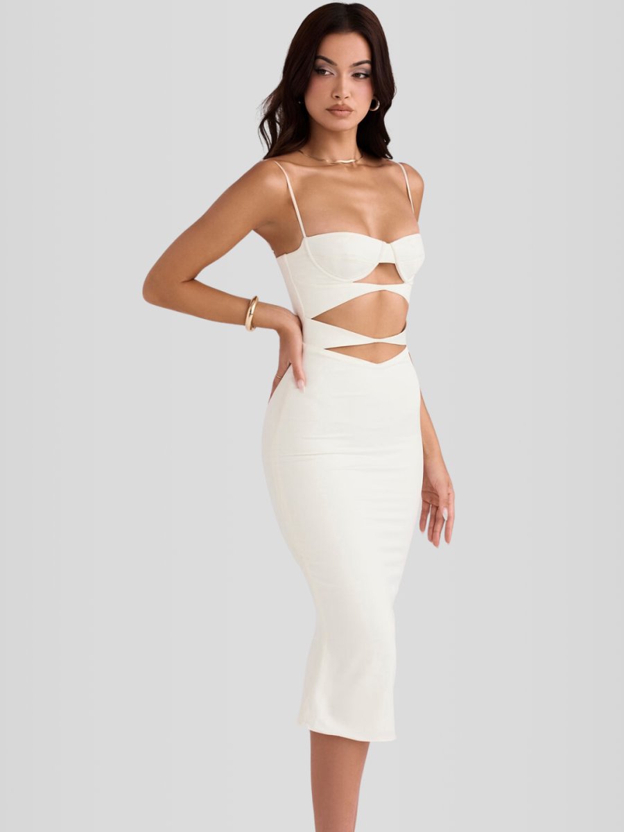 Vestido Midi Modelador - Lindele Exclusive