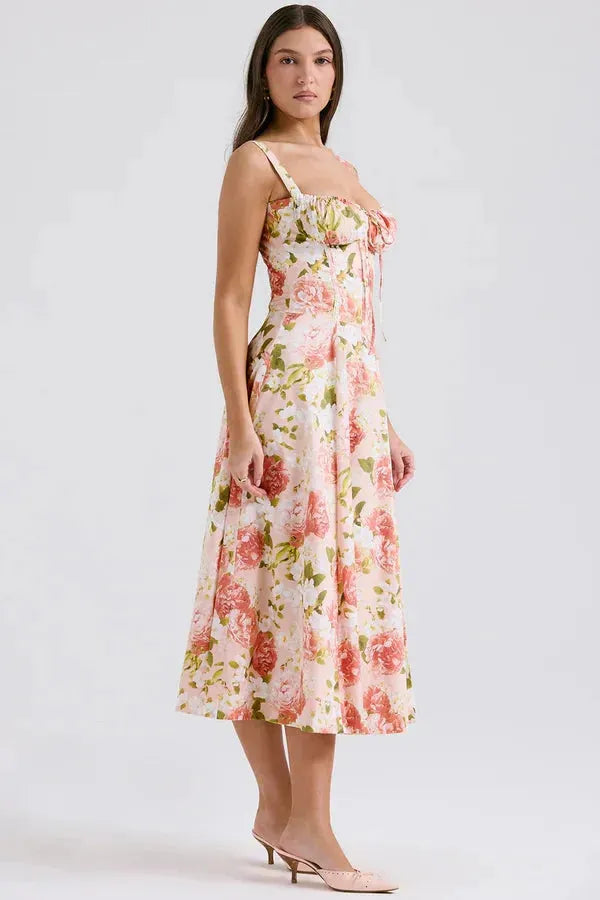 Vestido Midi Charlotte - Lindele Exclusive