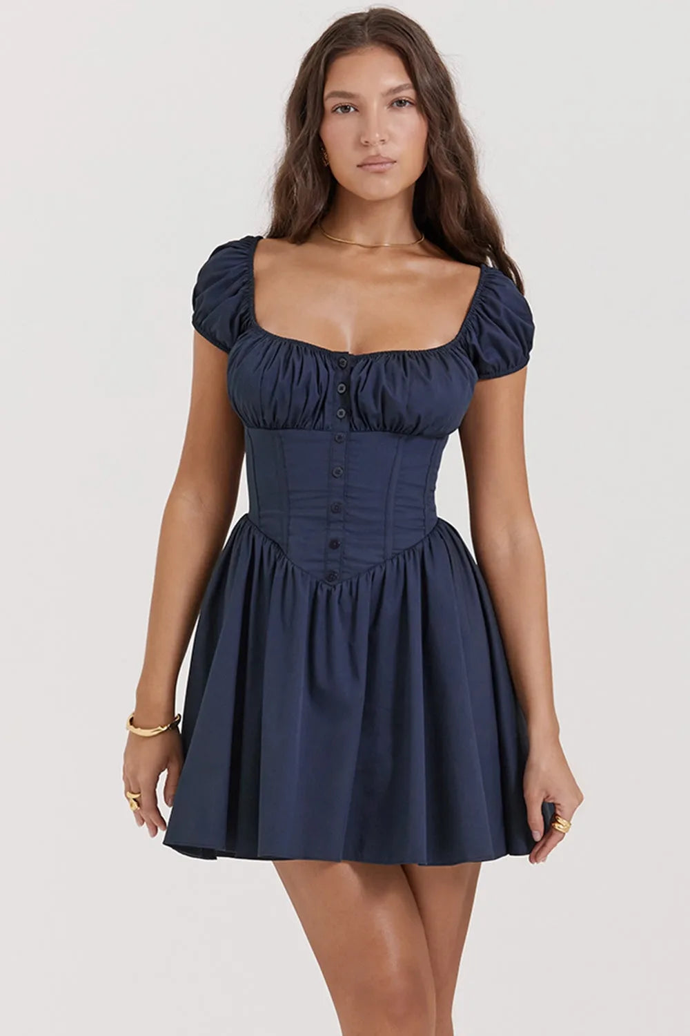 Vestido Curto Bustier - Lindele Exclusive