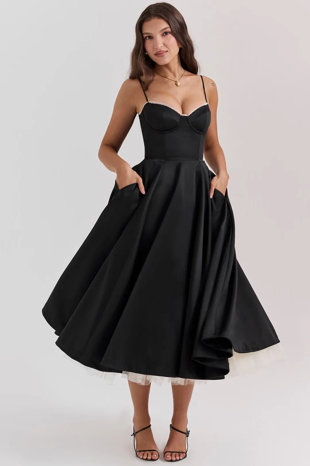 Vestido Midi Modelador - Lindele Exclusive