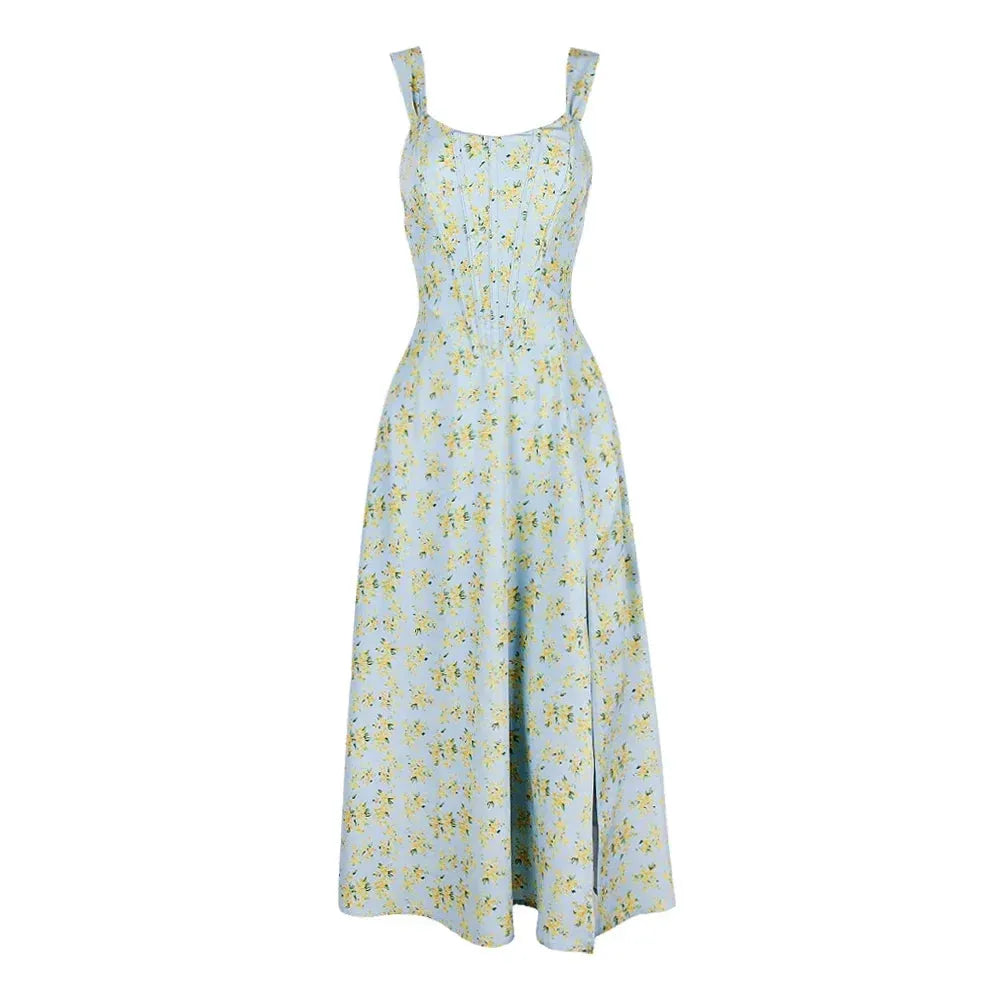 Vestido Midi Estilo corset - Lindele Exclusive