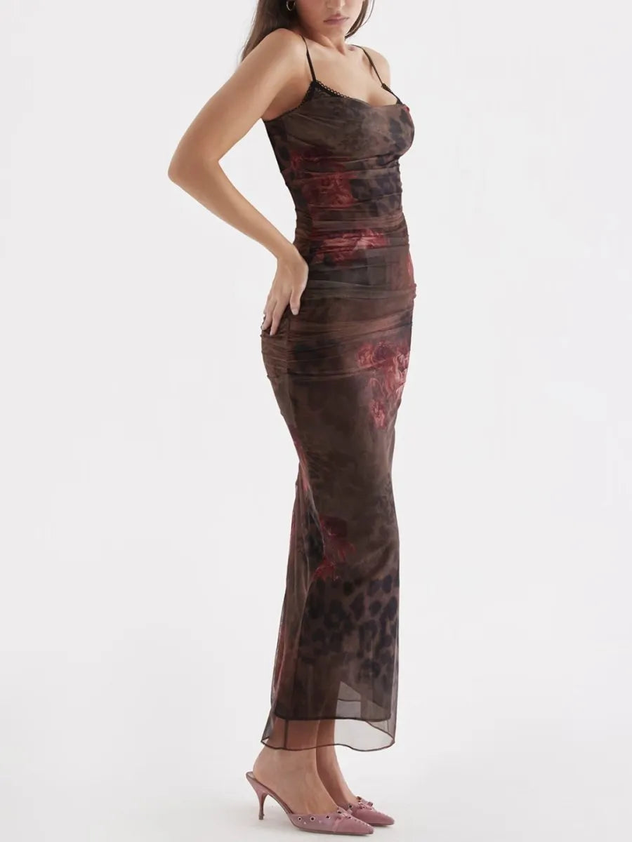 Vestido Longo Slim - Lindele Exclusive