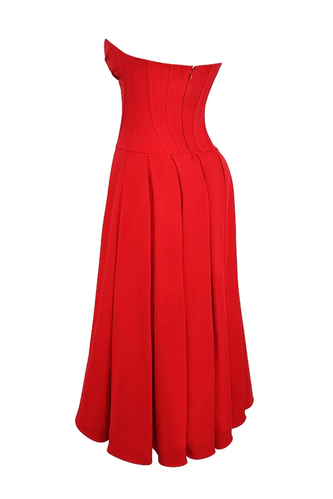 Vestido Midi Espartilho - Lindele Exclusive