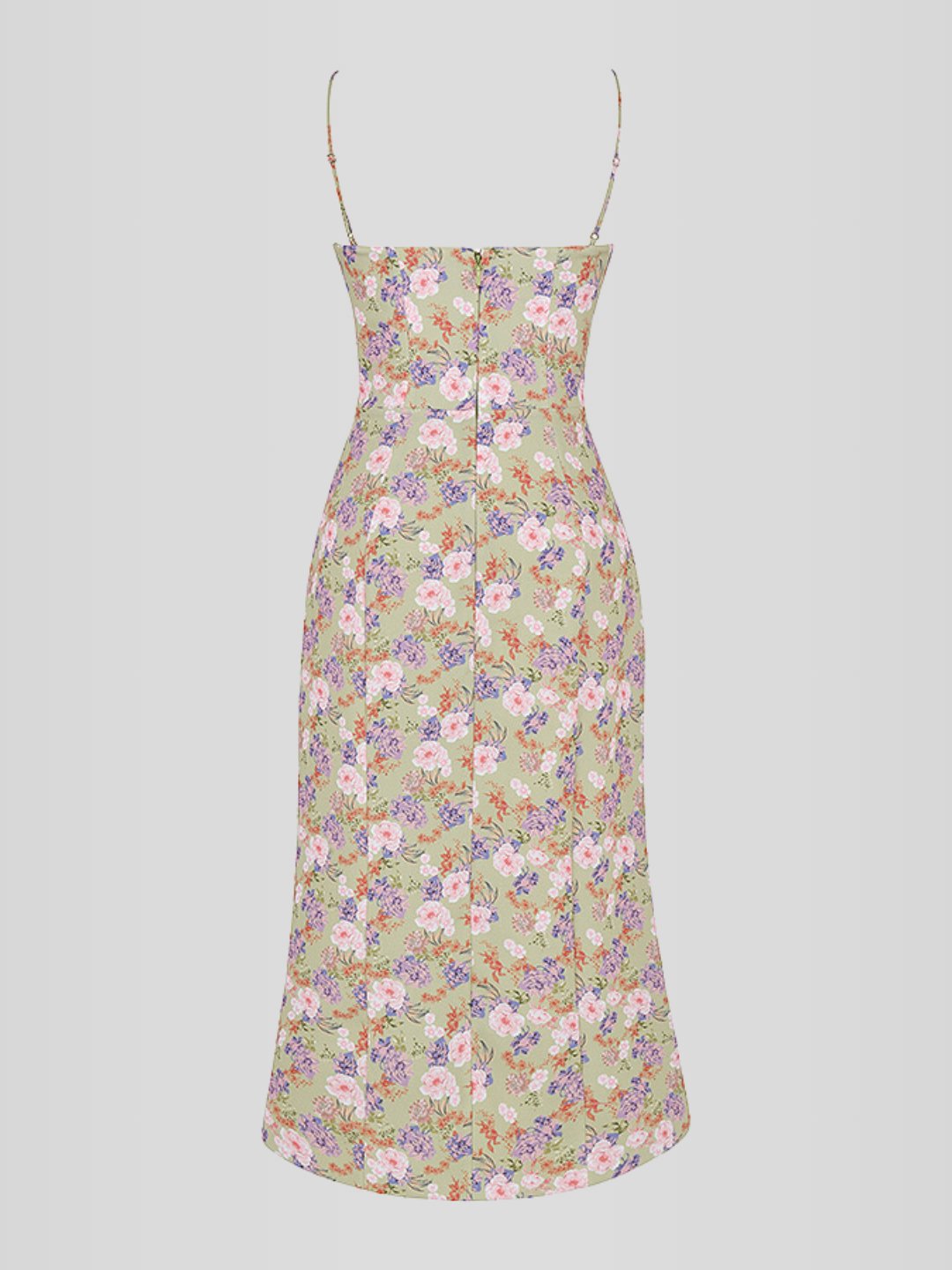 Vestido Midi Floral - Lindele Exclusive