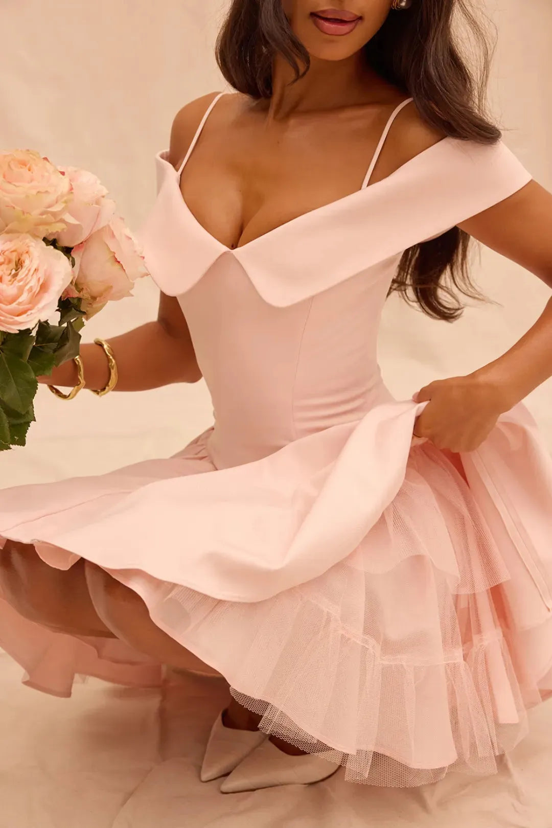 Vestido Curto Bailarina - Lindele Exclusive