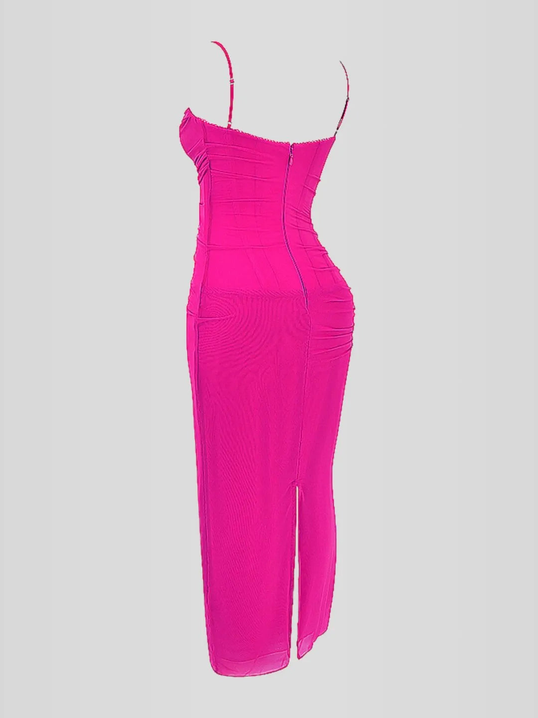 Vestido Longo Slim - Lindele Exclusive