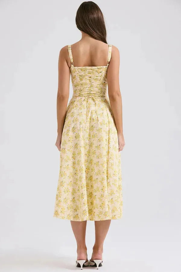 Vestido Midi Charlotte - Lindele Exclusive