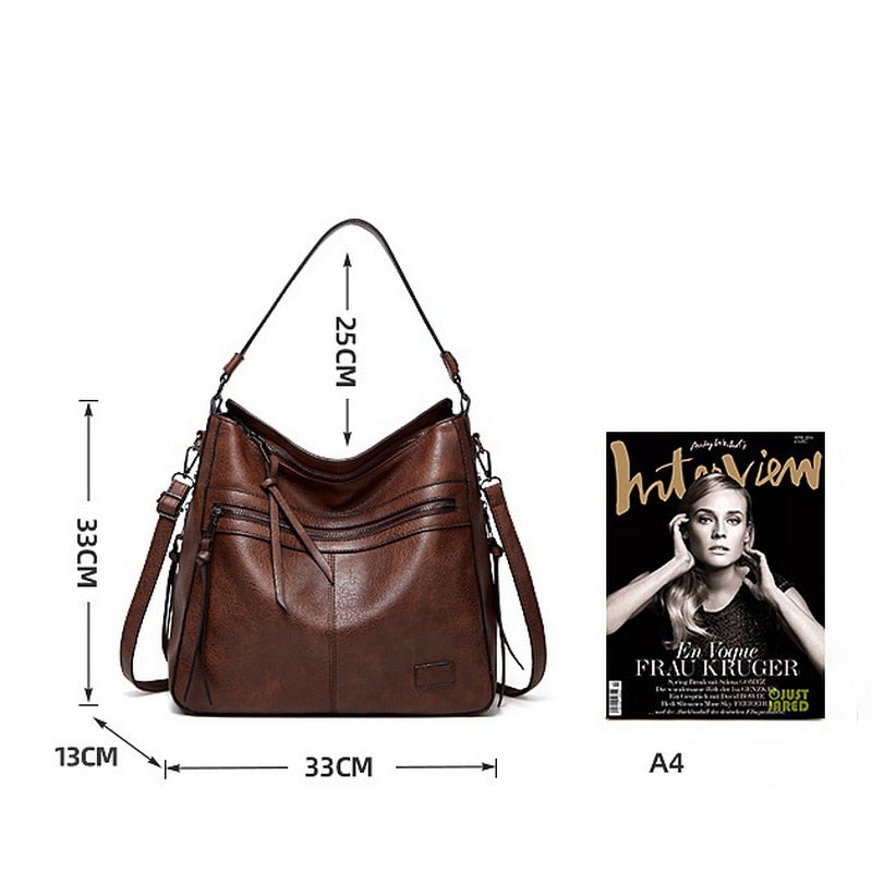 Bolsa Feminina em Couro Genuino Premium