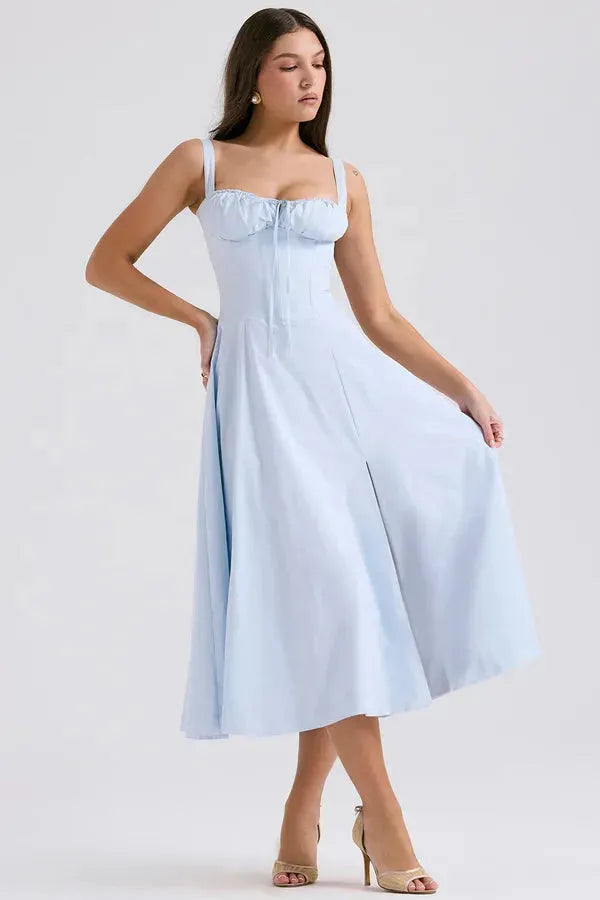 Vestido Midi Charlotte - Lindele Exclusive