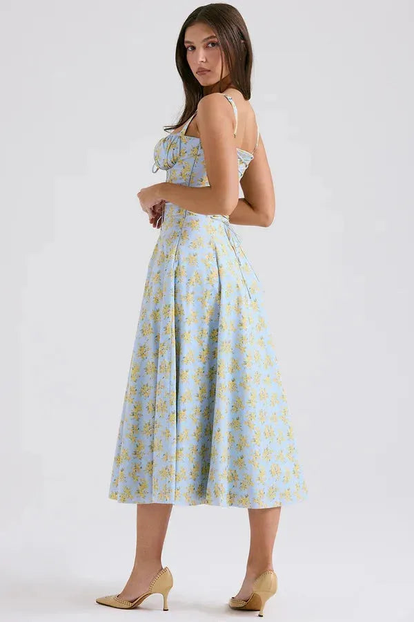 Vestido Midi Charlotte - Lindele Exclusive