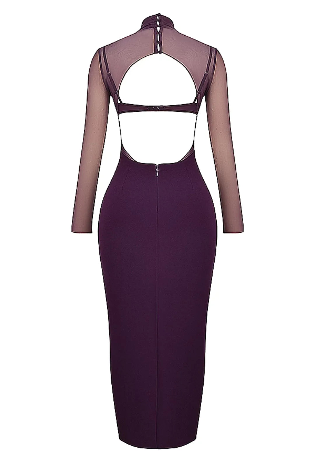 Vestido Longo Para Festas Roxo - Lindele Exclusive