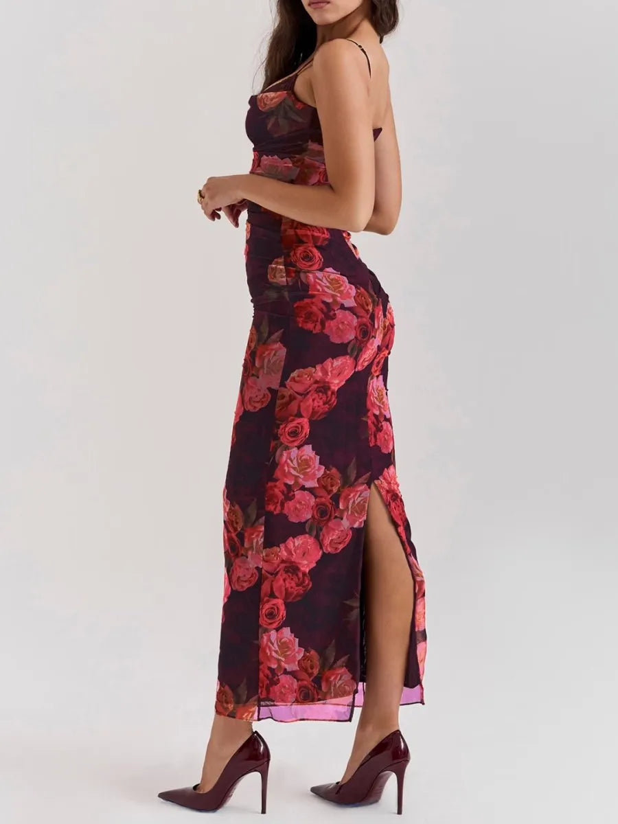Vestido Longo Slim - Lindele Exclusive