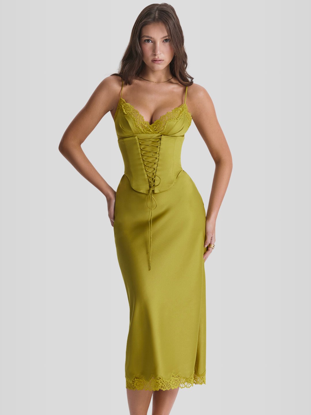 Vestido Longo Espartilho - Lindele Exclusive