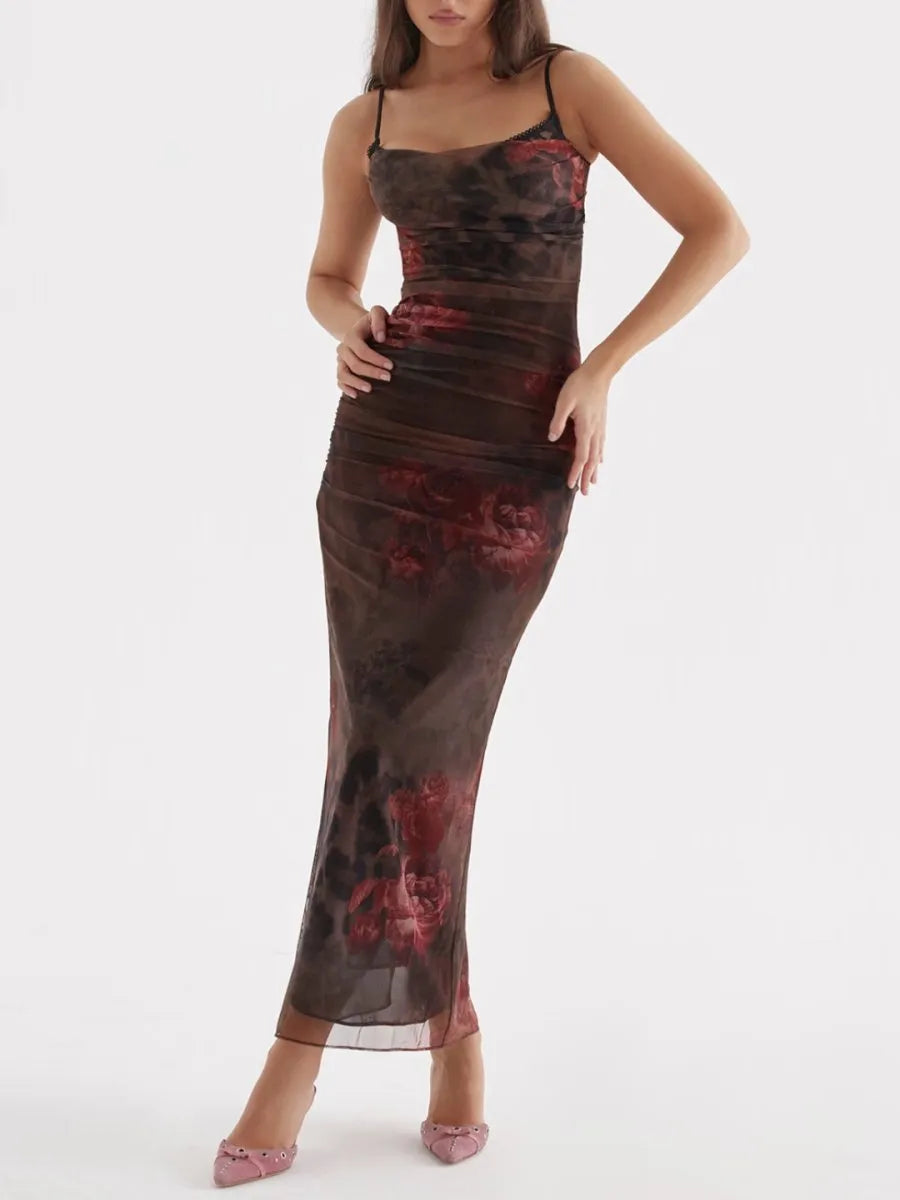 Vestido Longo Slim - Lindele Exclusive