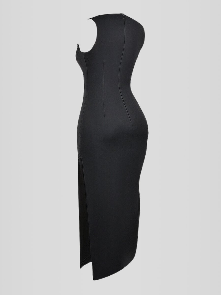 Vestido Longo Preto - Lindele Exclusive
