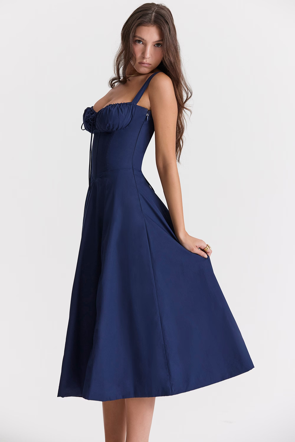 Vestido Midi Charlotte - Lindele Exclusive