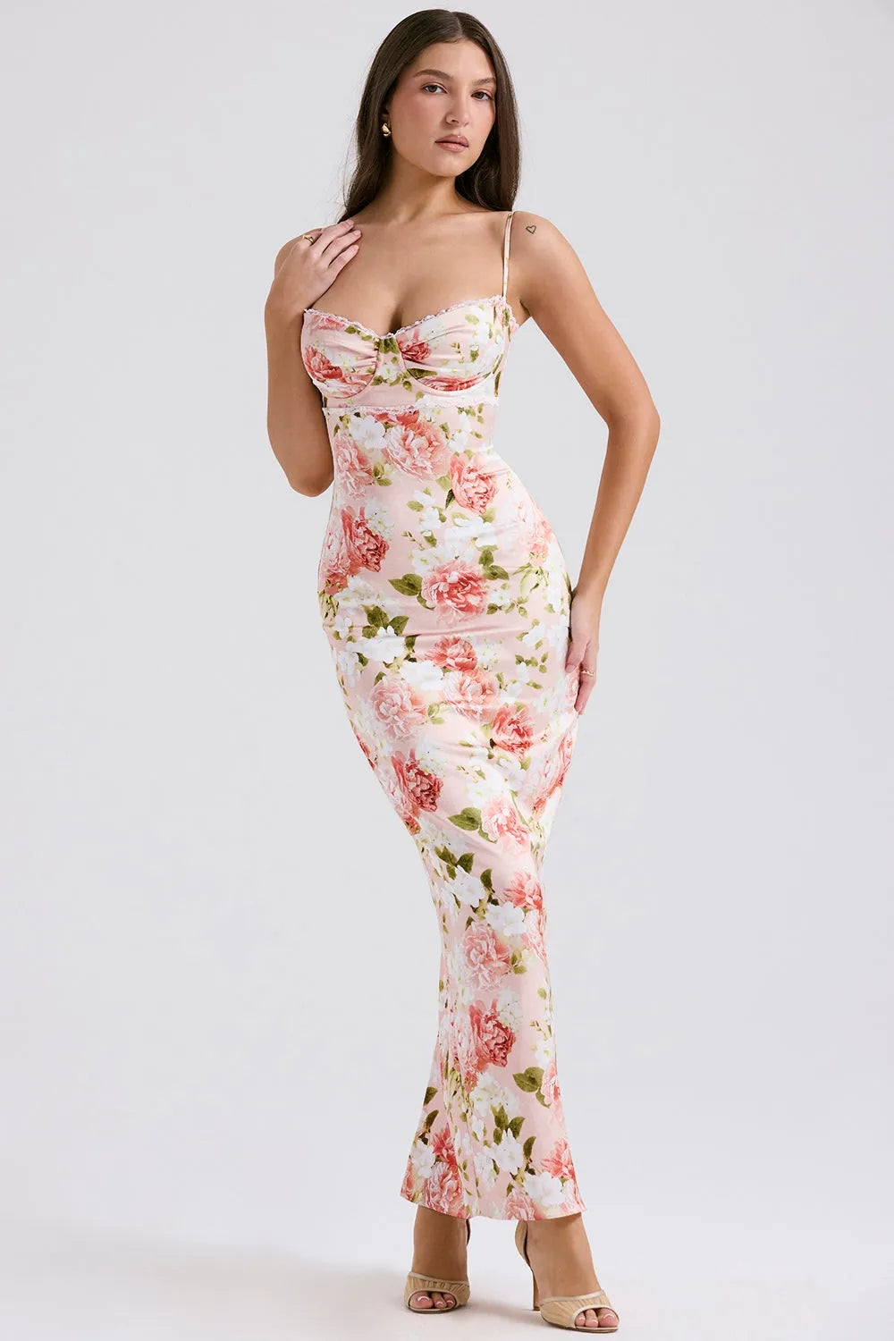 Vestido Maxi Floral - Lindele Exclusive