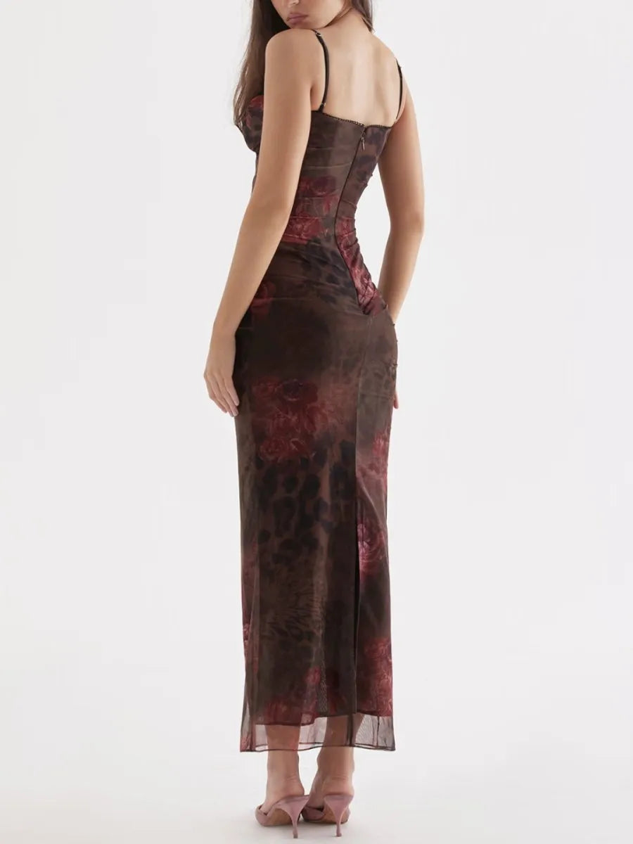Vestido Longo Slim - Lindele Exclusive
