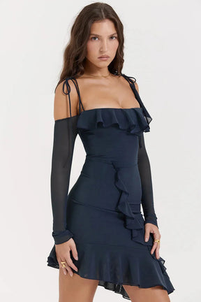 Vestido Midi Decote com Alça - Lindele Exclusive