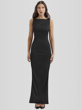 Vestido Longo Preto - Lindele Exclusive
