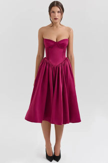 Vestido Midi Bailarina - Lindele Exclusive