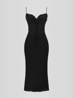 Vestido Longo Espartilho - Lindele Exclusive