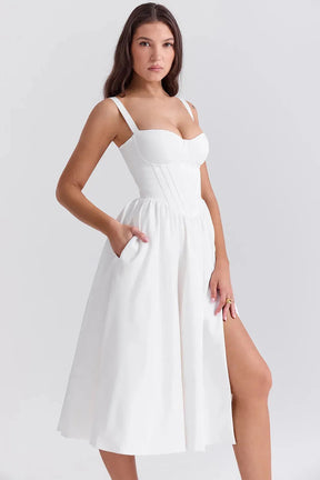Vestido Midi Modelador - Lindele Exclusive