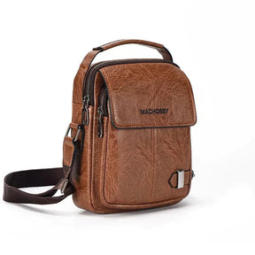 Mochila Masculina de Couro Legítimo - Enduro