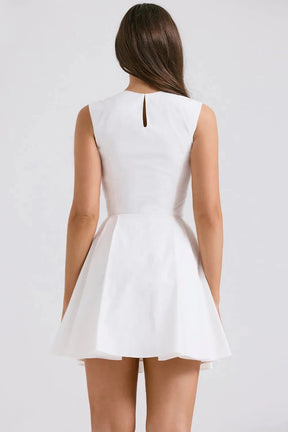 Vestido Curto Plissado - Lindele Exclusive