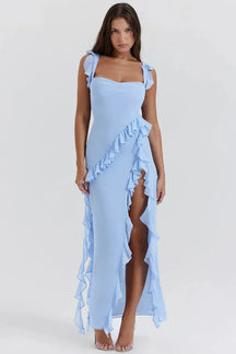 Vestido Longo Split - Lindele Exclusive