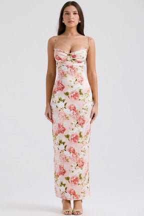 Vestido Maxi Floral - Lindele Exclusive
