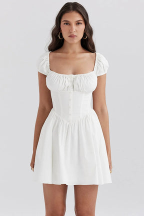 Vestido Curto Bustier - Lindele Exclusive