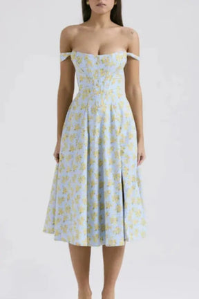 Vestido Midi  Estilo corset - Lindele Exclusive