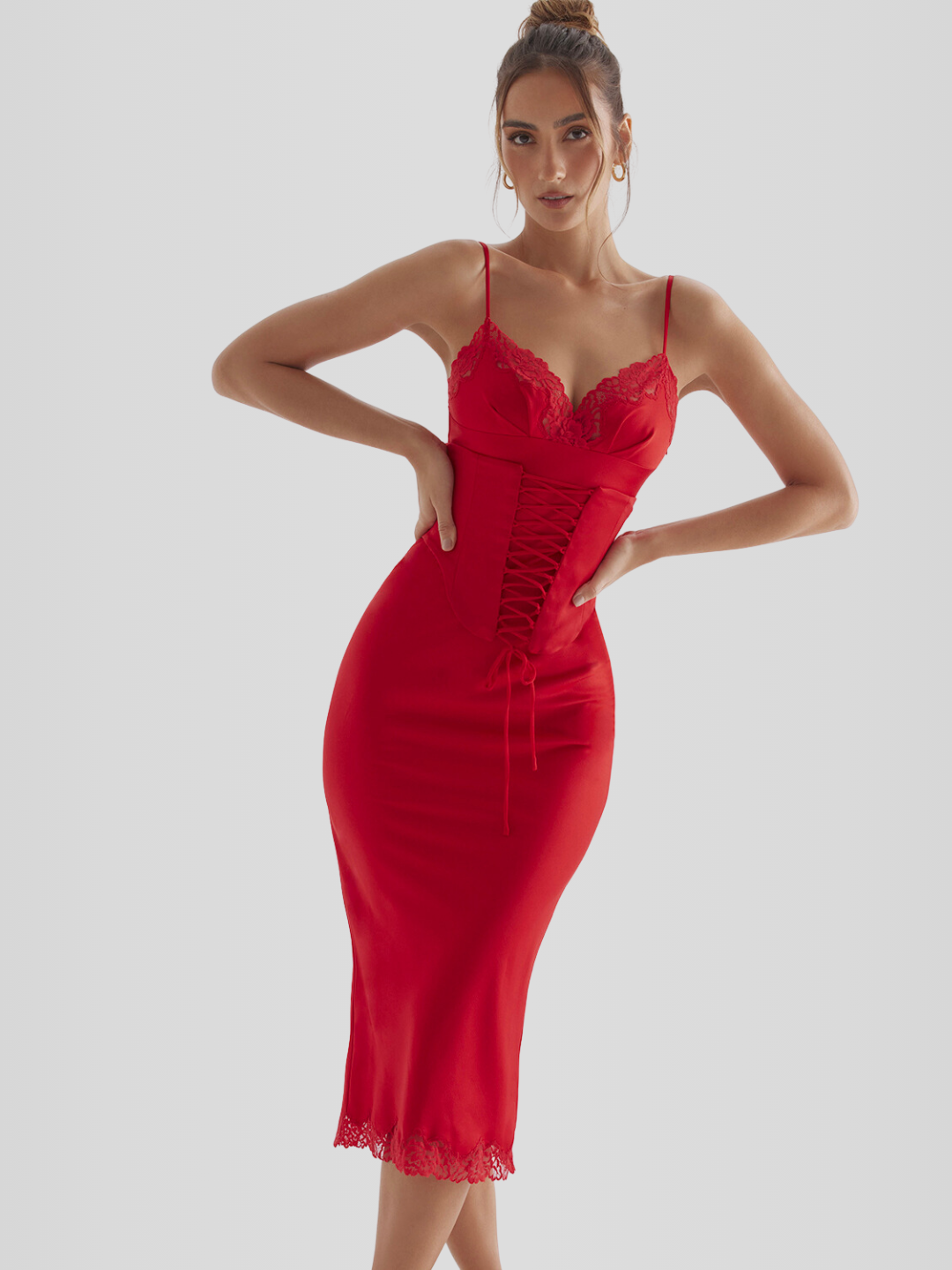 Vestido Longo Espartilho - Lindele Exclusive