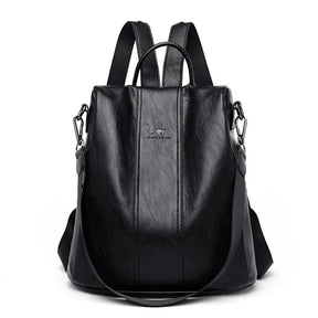 Mochila Feminina de Couro - Amélie