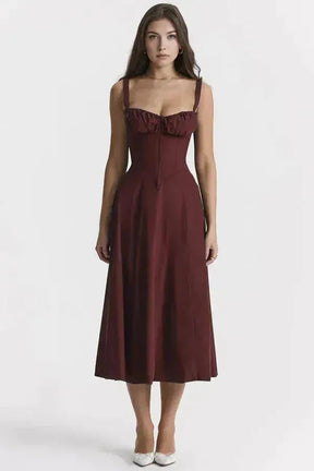 Vestido Midi Charlotte - Lindele Exclusive