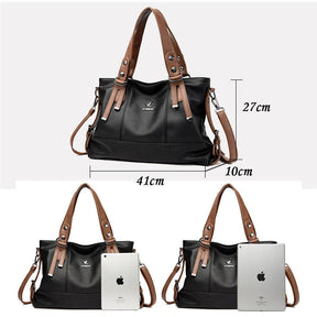 Bolsa Feminina Grande de Couro