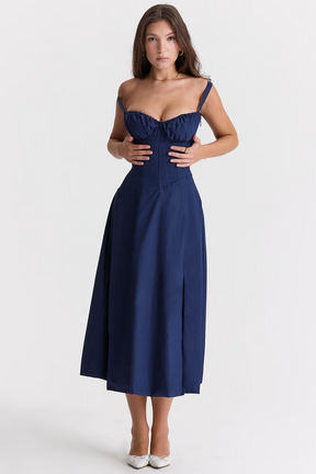 Vestido Midi Charlotte - Lindele Exclusive