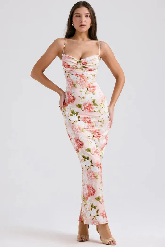 Vestido Maxi Floral - Lindele Exclusive