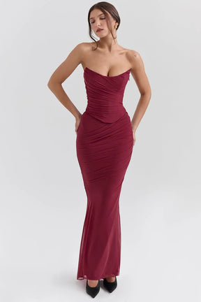 Vestido Maxi Espartilho - Lindele Exclusive