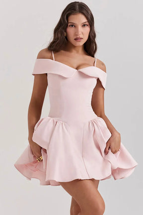 Vestido Curto Bailarina - Lindele Exclusive