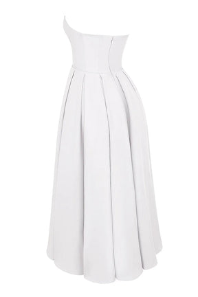 Vestido Feminino  Midi Sem Alça - Lindele Exclusive