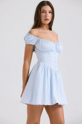 Vestido Curto Bustier - Lindele Exclusive