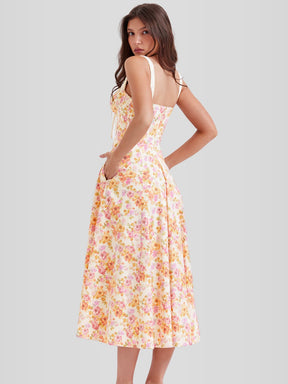 Vestido Bustier Midi - Modelador - Lindele Exclusive