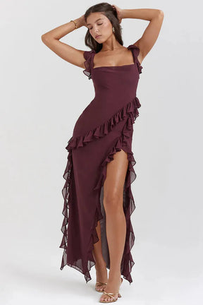 Vestido Longo Split - Lindele Exclusive