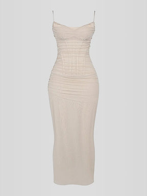 Vestido Longo Slim - Lindele Exclusive